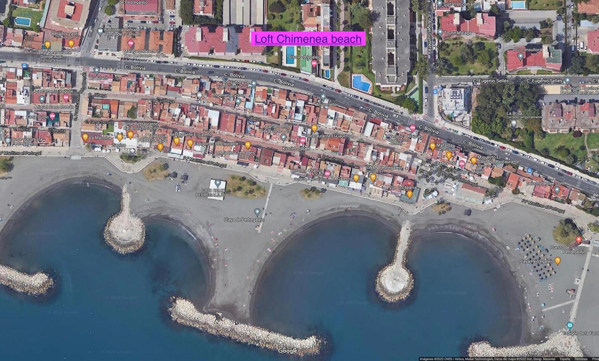 Loft Chimenea Beach Μάλαγα Εξωτερικό φωτογραφία